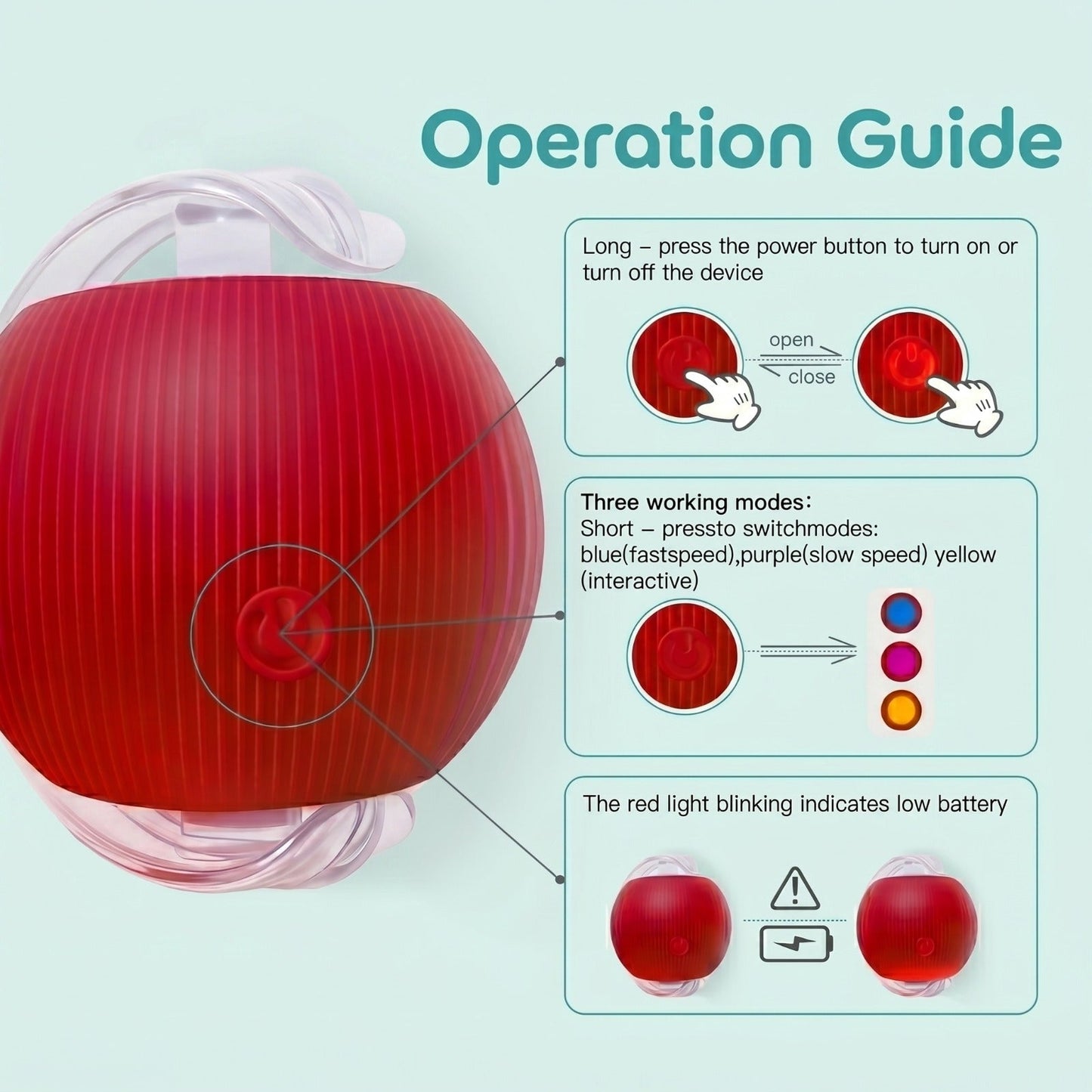 Petnix™ AutoMotion Ball - Active Fun & Stimulation