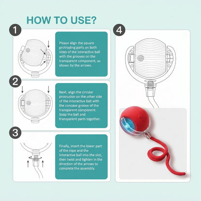 Petnix™ AutoMotion Ball - Active Fun & Stimulation