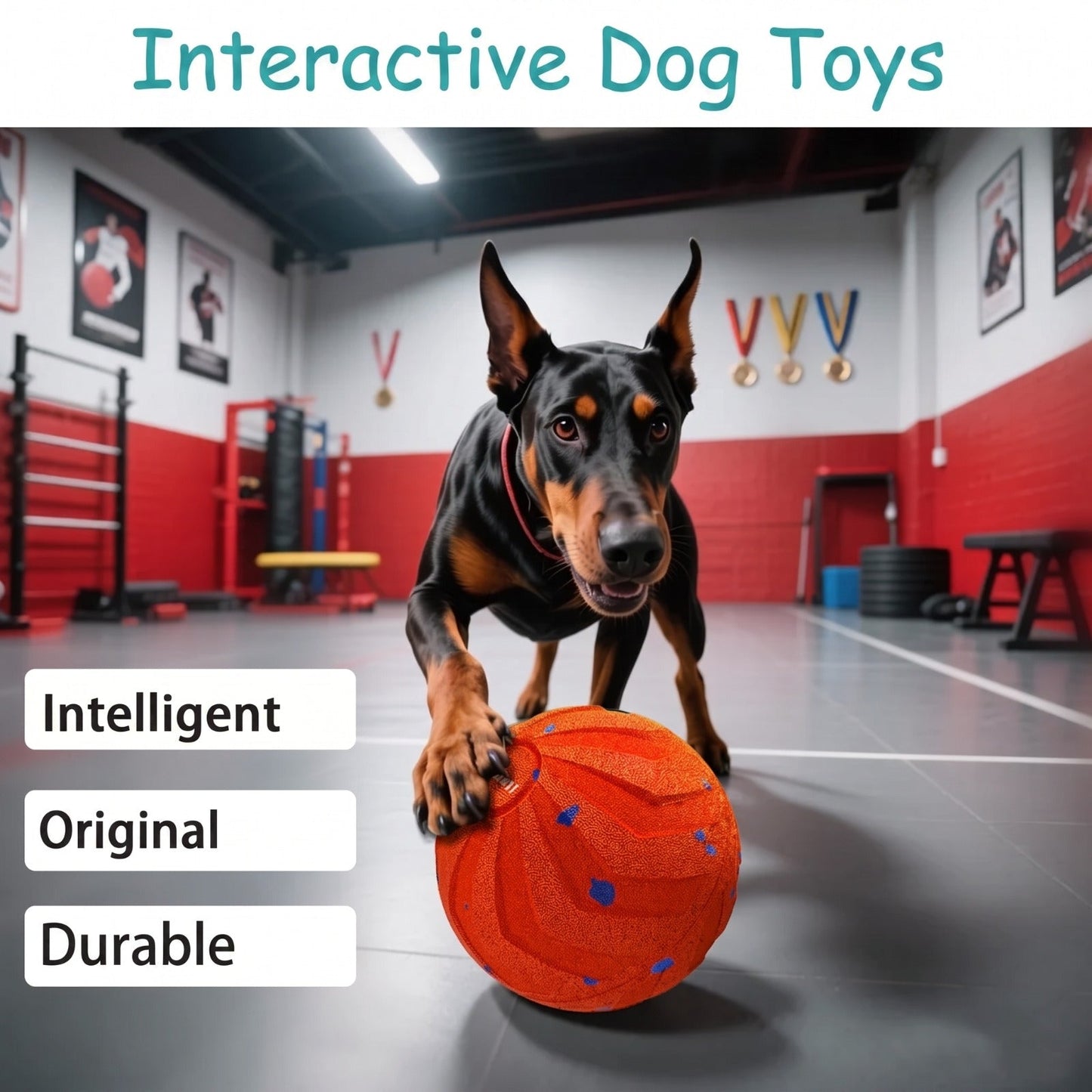 Petnix™ BouncePlay Pro – Smart Play & Exercise